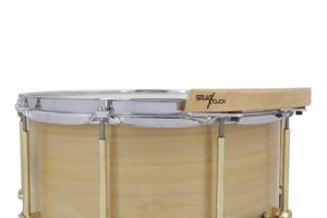 X-Click Natural Satin Snare Right